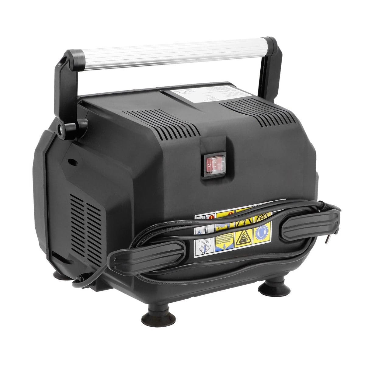 AIRPRESS - Compresor de Aire Sin Aceite H 215-6 8 bar 1,5 CV 92 litros/minutos 6 Litros.