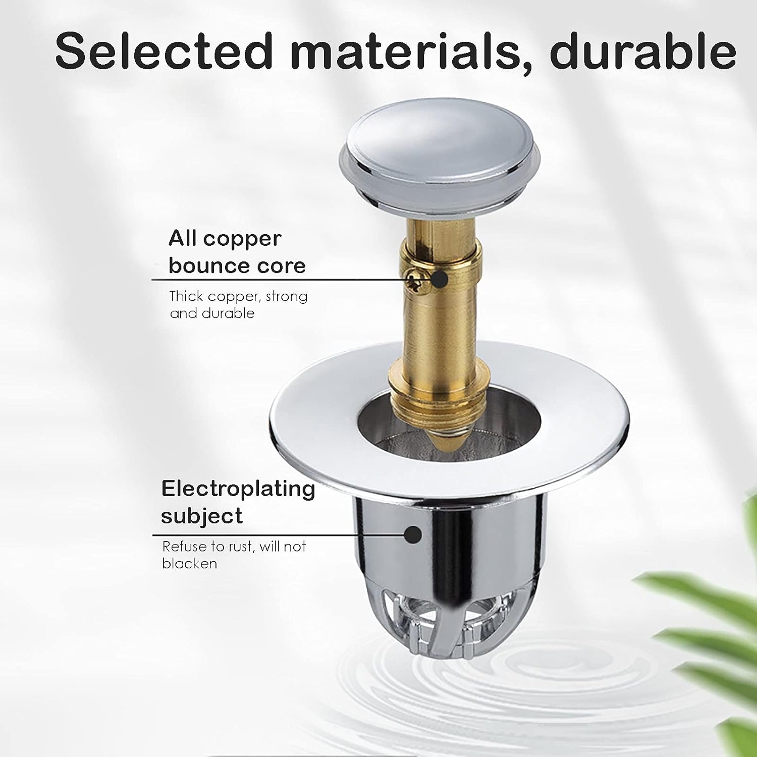 Universal Basin -up Drain Filter Hair Catcher Bath Stopper Shower Sink Strainer Plug Kitchen Accessories Dropshipping