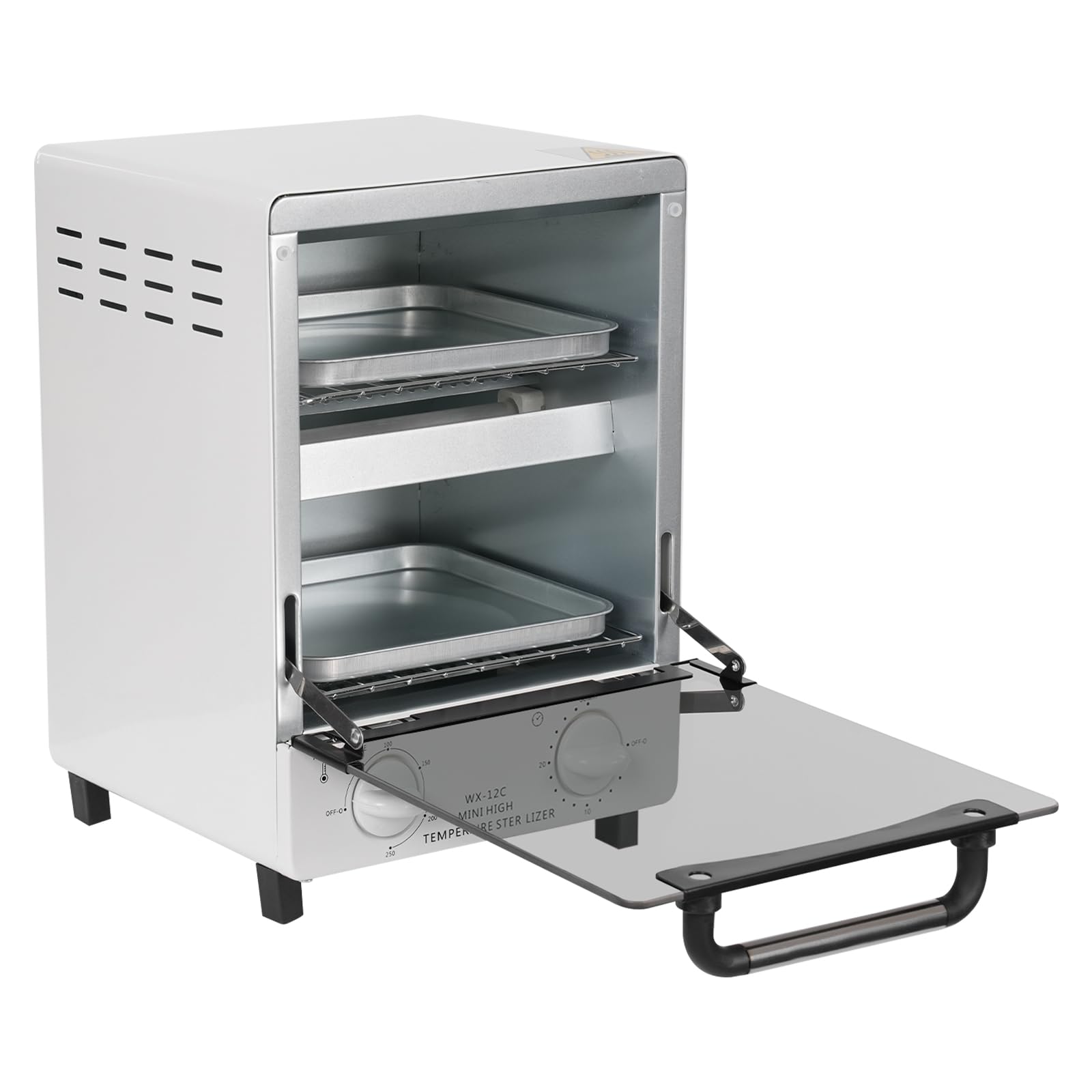 Hochtemperatur Sterilisator, 1000W Trockenhitze Hochtemperatur-Sterilisator, Sterilisatoren für Nagelwerkzeuge, Metallutensilien, Friseurwerkzeuge, 0-250℃