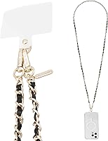 Vista 9 de Case-Mate Cordón cruzado para teléfono celular [funciona con todos los teléfonos] Colgante manos libres para teléfono celular, soporte de cadena