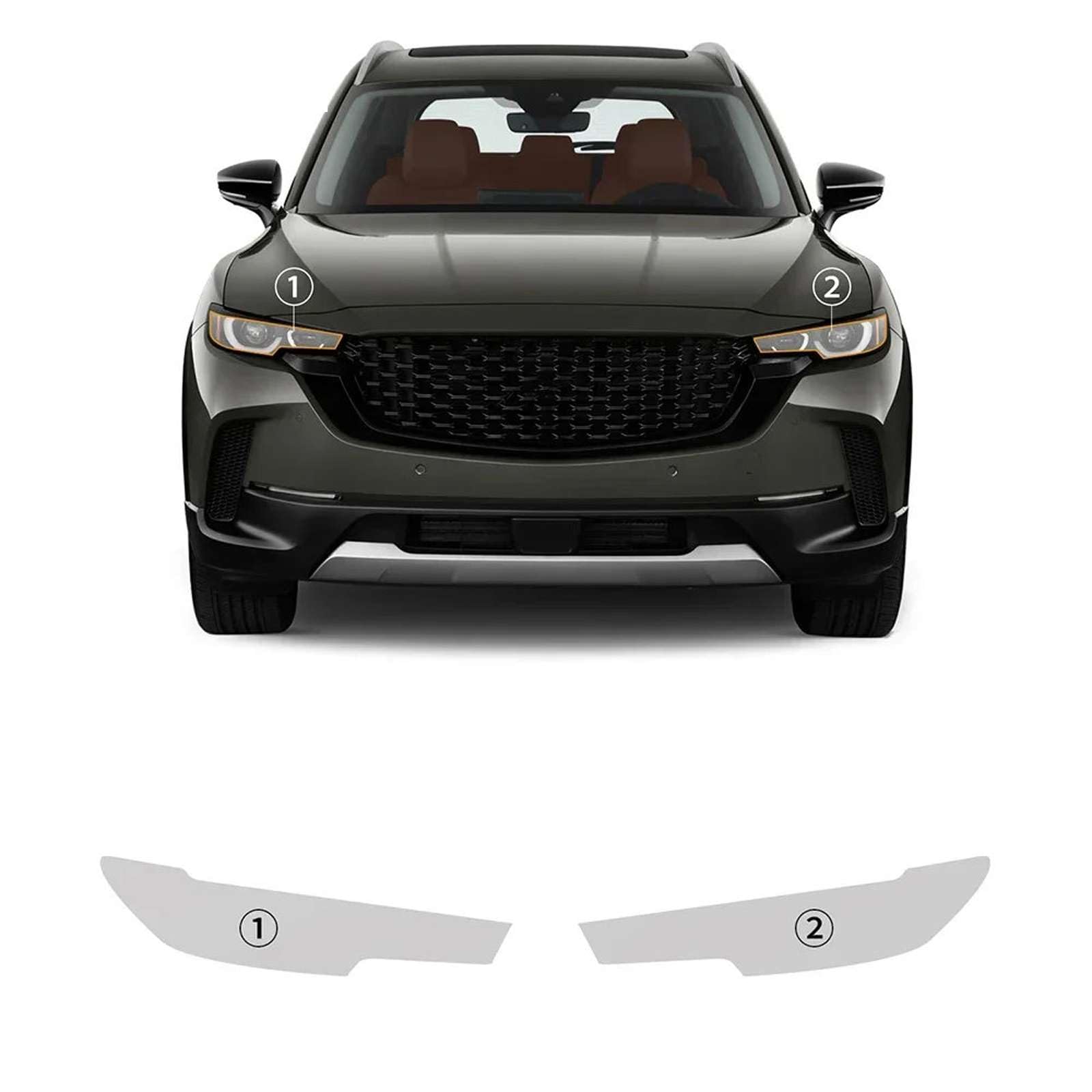 Film protection peinture TPU phares Mazda CX50 2023 2024 2025