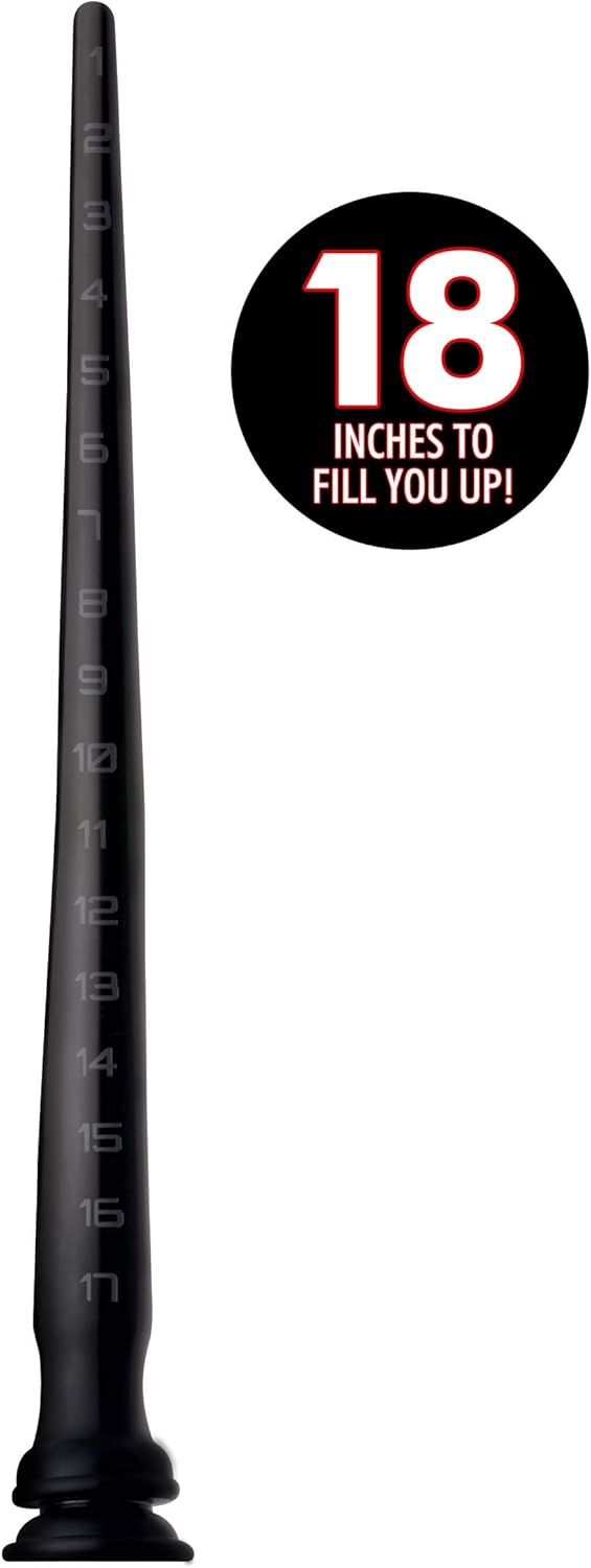 Silicone Tapered Anal Hose - 18 Inch