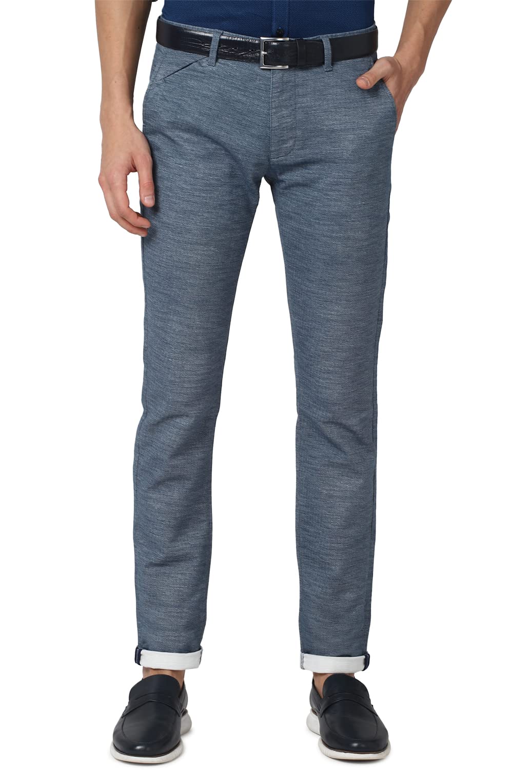 van heusen Men's Straight Fit Mid Rise Pants-picture-20