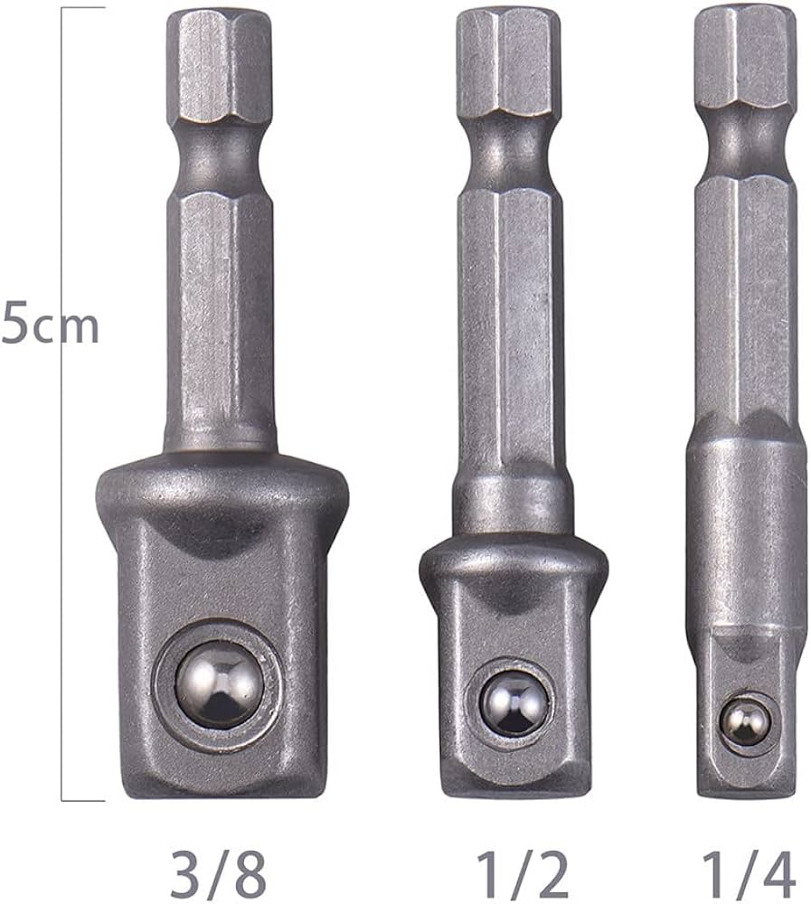 Juego de adaptadores de enchufes de Taladro eléctrico - 3 ...