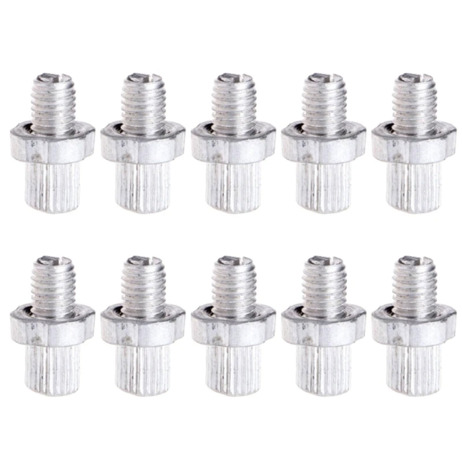Esmen Uae 10Pcs Screw Assortment M6 Clutch Brake Cable Adjuster Nut Bolts Regulating Screw 2.5Cm For Motorcycle Bicycle Excellent Quality