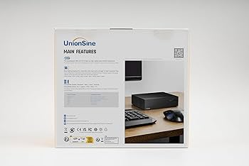 UnionSine 外付けHDD 6TB デスクトップバックアップ HD3511 UnionSine 外付けHDD 6TB デスクトップバックアップ HD3511 6TB