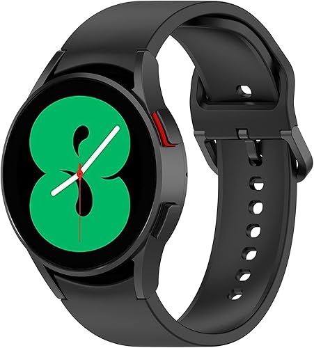 Miniatura 3 de LOKEKE Correa de repuesto para Samsung Galaxy Watch 4 - Correa de silicona de repuesto de 0.787 pulgadas para Samsung Galaxy Watch 4/4 Classic