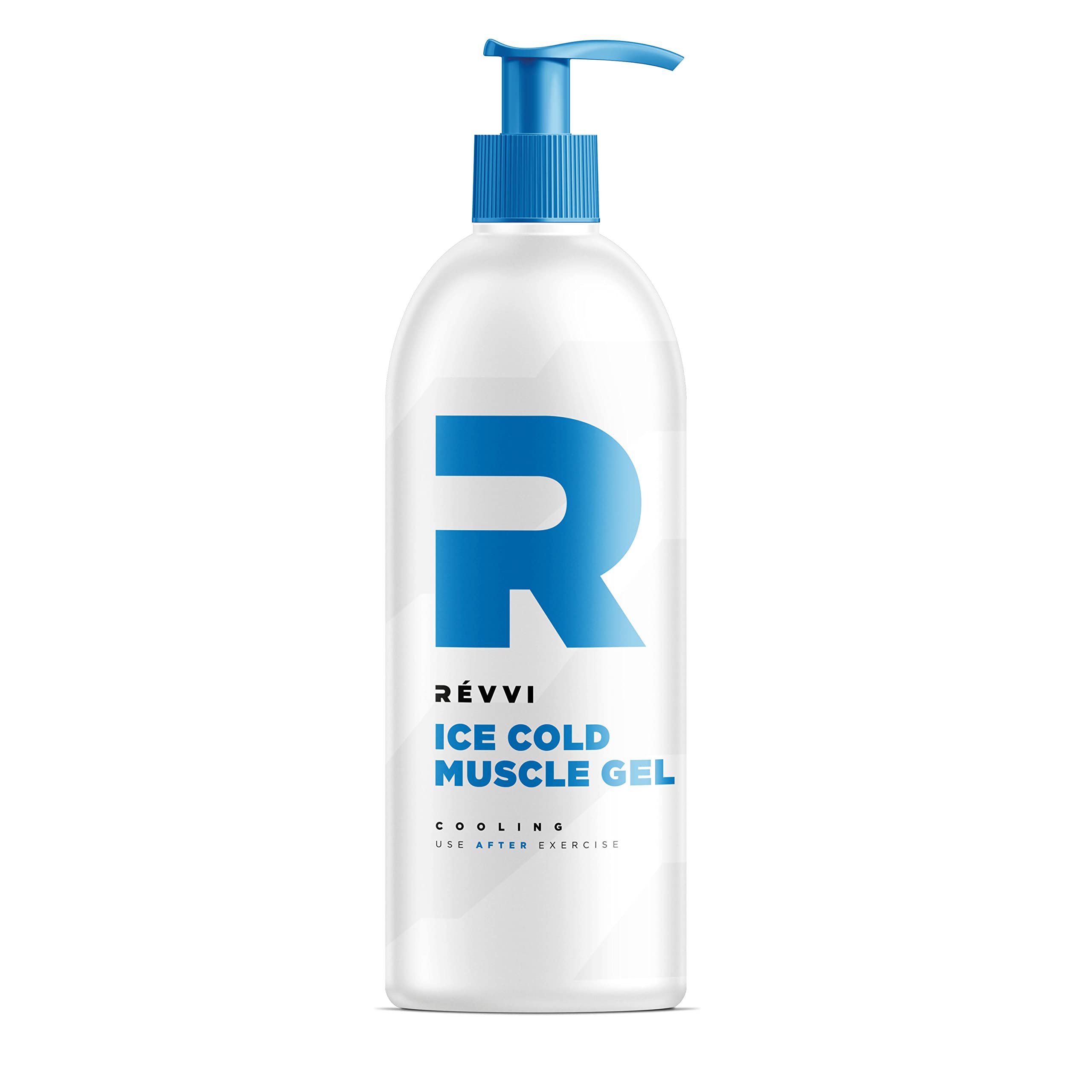 GEL MUSCULAIRE REFROIDISSANT/Apaise les douleurs musculaires aiguës/Soulage l'enflure et l'inflammation/Emballé avec des ingrédients naturels/Pompe à pression conviviale / 500ML