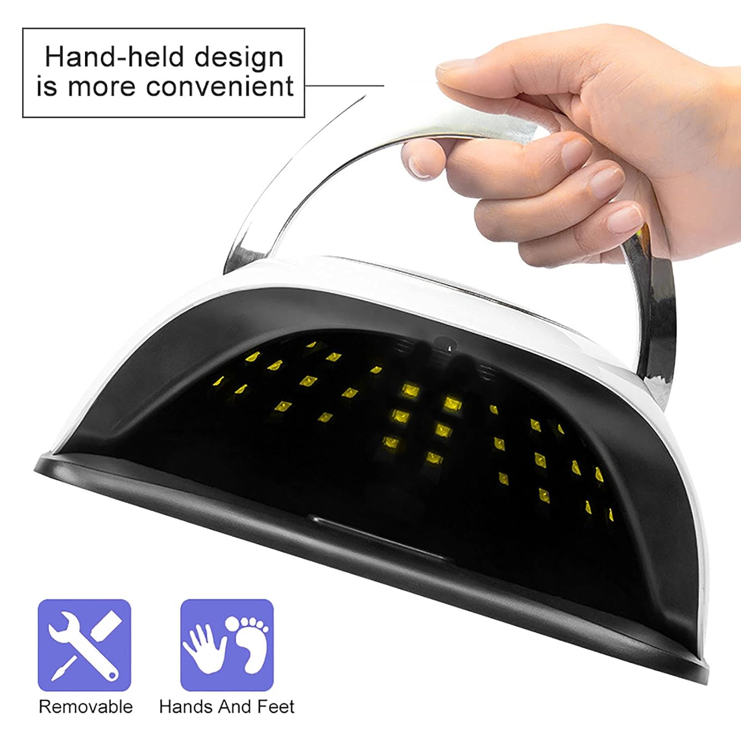 PENNY73 Lâmpada portátil para unhas de 180 W, secador de gel, lâmpada UV profissional com sensor inteligente e ferramenta de manicure com temporizador em promoção! Veja a oferta e mais achadinhos de Cabines UV/LED 4 Hoje é o melhor dia para comprar PENNY73 Lâmpada portátil para unhas de 180 W, secador de gel, lâmpada UV profissional com sensor inteligente e ferramenta de manicure com temporizador com aquele preço maroto! Promoção! Aproveite a oferta! 4