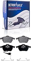 Vista 8 de Detroit Axle - Kit de freno trasero para Chevy GMC Silverado Sierra Suburban 1500 Yukon Tahoe Avalanche Cadillac Escalade Pinza de freno de disco