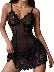 Conjunto de lingerie feminina sexy de renda com perspectiva de renda e sutiã erótico, roupas soltas e confortáveis, Preto, P