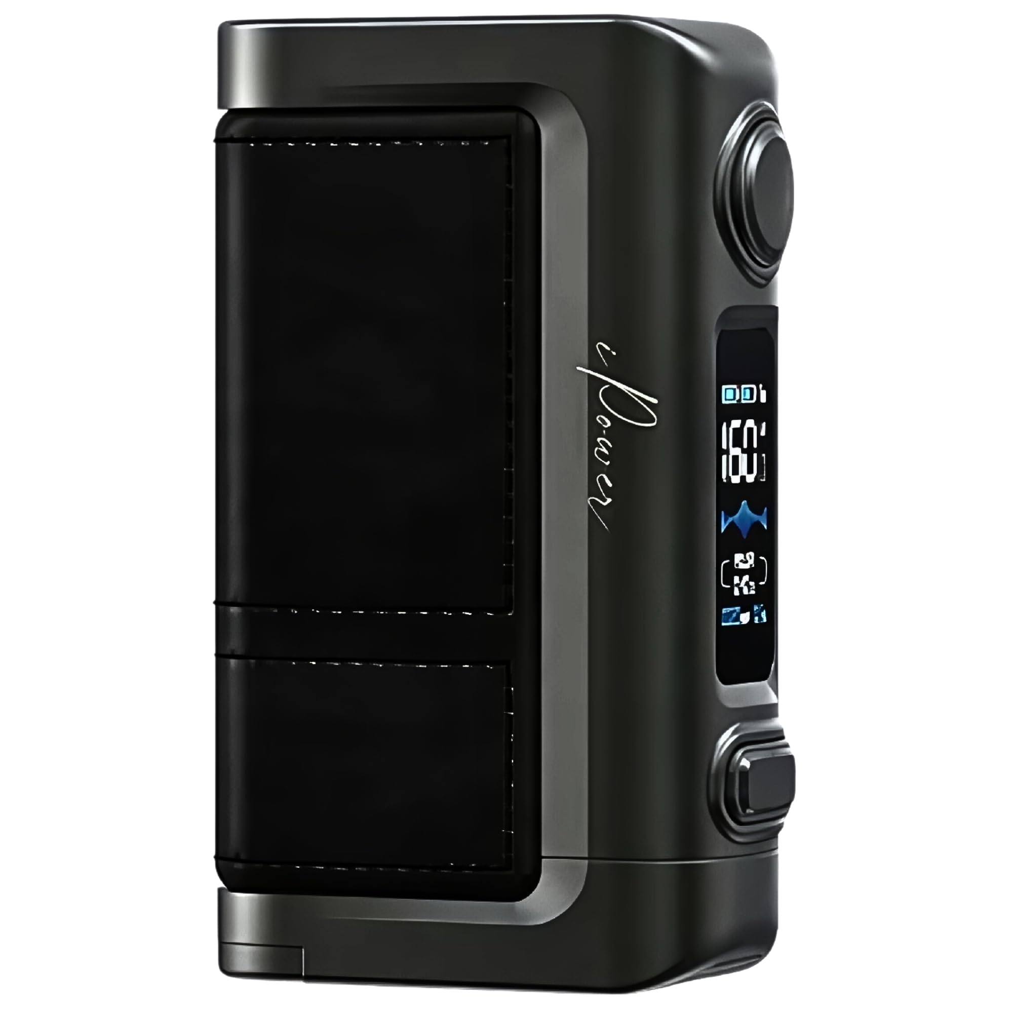 E leaf iStick Power 2 5000mAh Mod - E Cigarette Starter Vape Mod, Long Lasting 5000mAh Battery, Fast Charging, 0.96" OLED Screen, Smooth MTL & DTL Vaping, 80W, Smart Mode, No Nicotine [Black]