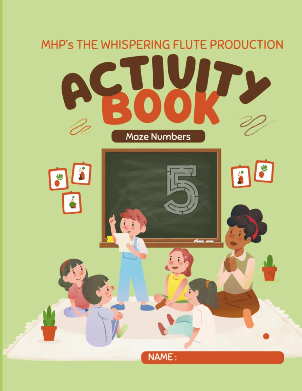 Maze Number Activity Book: Engaging Number Puzzles for Kids to Learn Counting