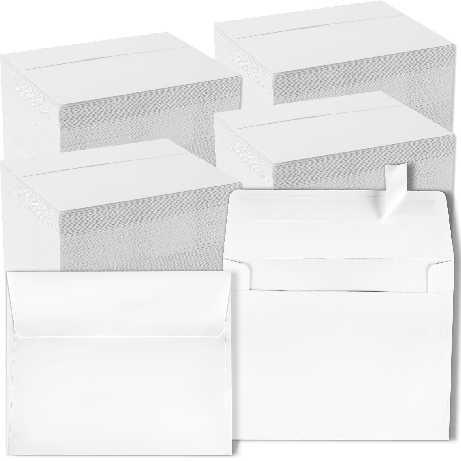 gisgfim Self Adhesive Invitation, 600 Pcs A2 Envelopes 4.375x5.75 Inches