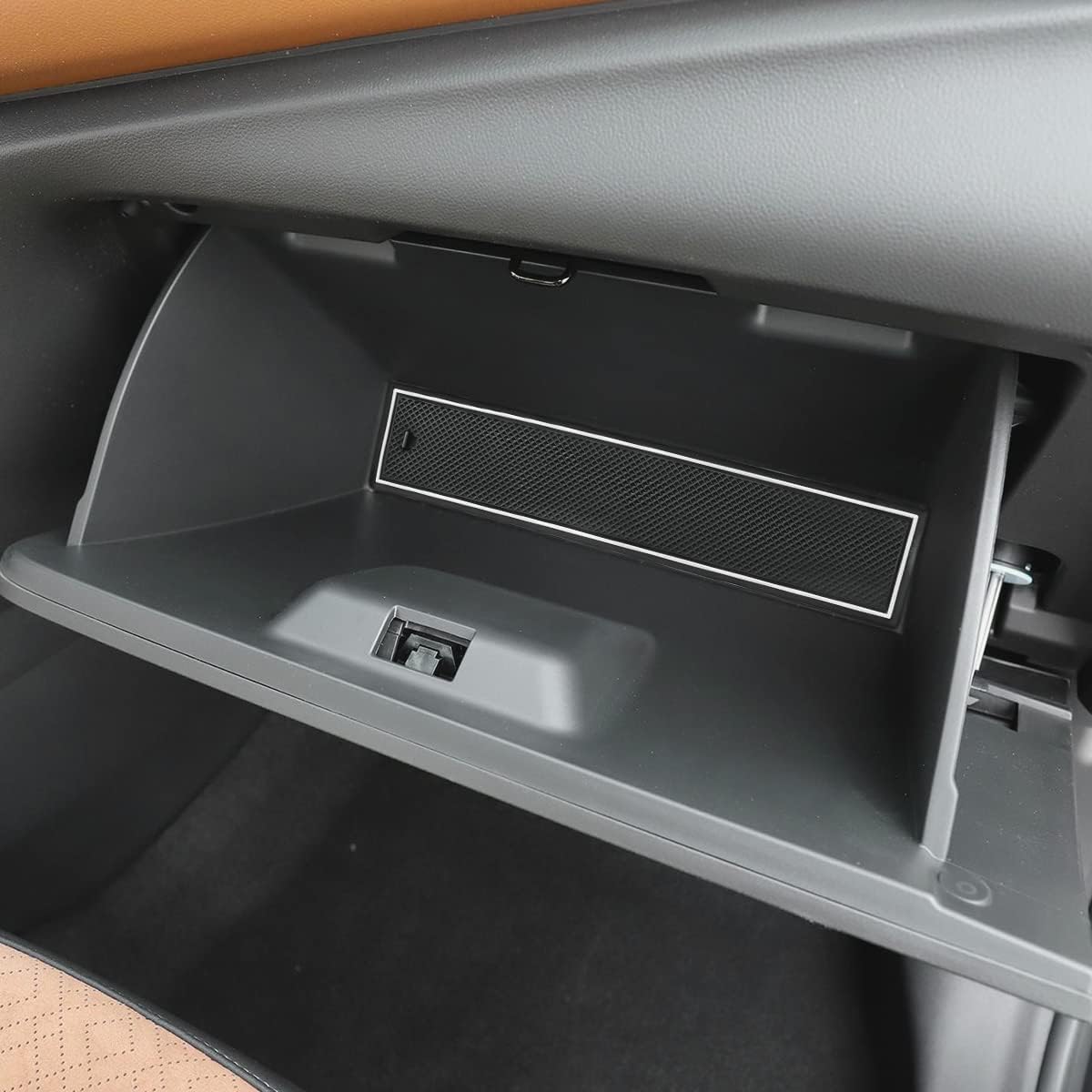 Auovo Anti Dust Cup Holder Insert Liners for Buick Encore GX Accessories 2020 2021 2022 2023 2024 Custom Fit Door Pocket Center Console Interior Mats 16pcs (White Trim)