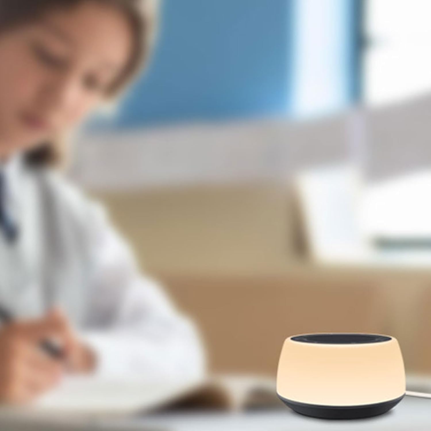 White Noise Machine Timed Shutdown Sleep Sound Machine for Sleeping Relaxation for Baby Adult Office Travel Nursery