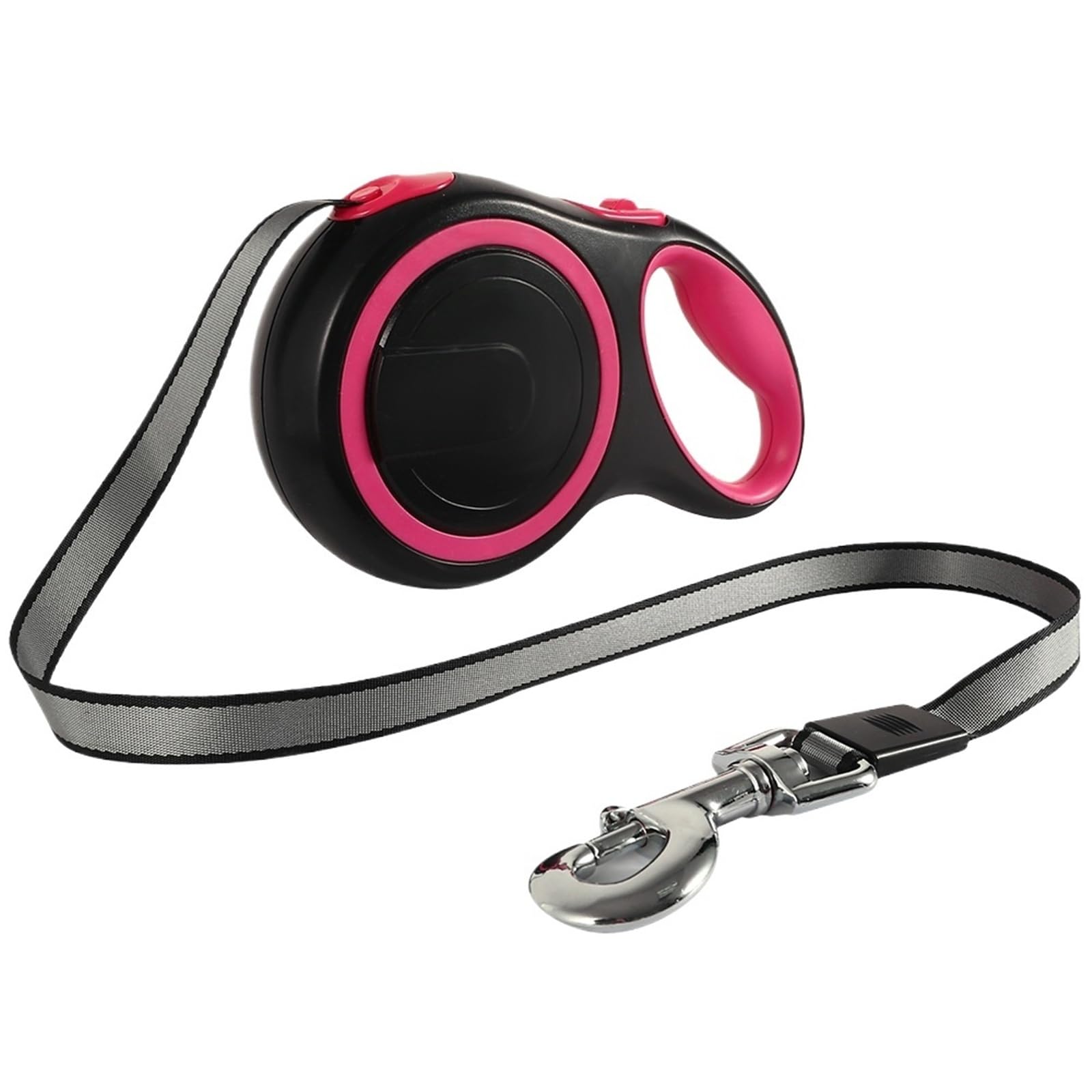 Correa retráctil for Perros de 8 m, Correa Extensible automática de Nailon for Perros pequeños y medianos(Orange 8M)