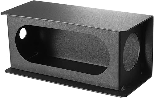 Miniatura 3 de Partsam 2 unidades de acero negro resistente camión utilitario remolque 6 pulgadas protector de luz trasera caja ovalada de 2 pulgadas luz lateral