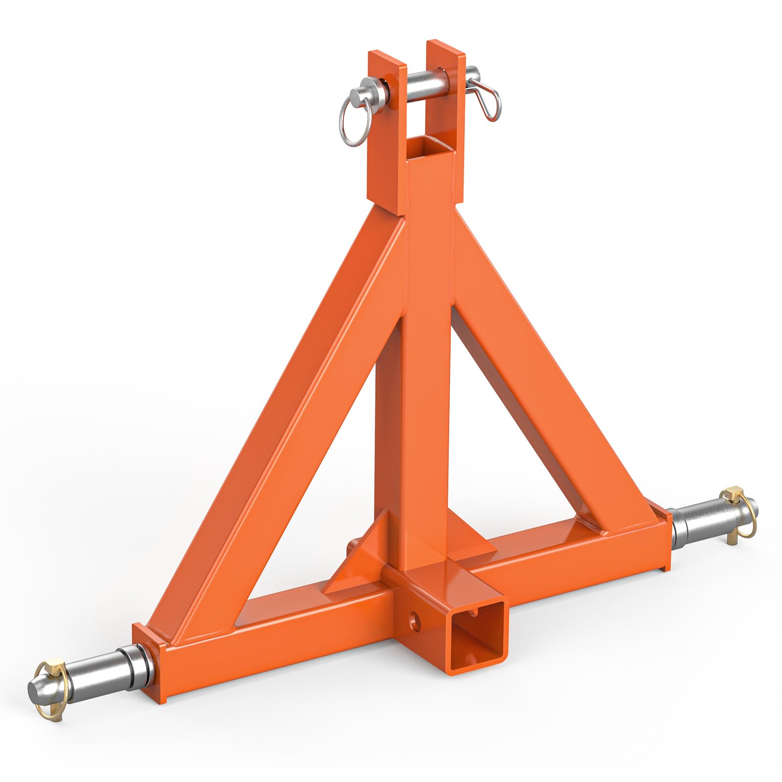 Sulythw 3 Point 2" Trailer Hitch Receiver Heavy Duty Tractor Drawbar Quick Hitch Category 1 Compatible with BX, Kubota, John Deere, NorTrac, Kioti, Yanmar Qrange