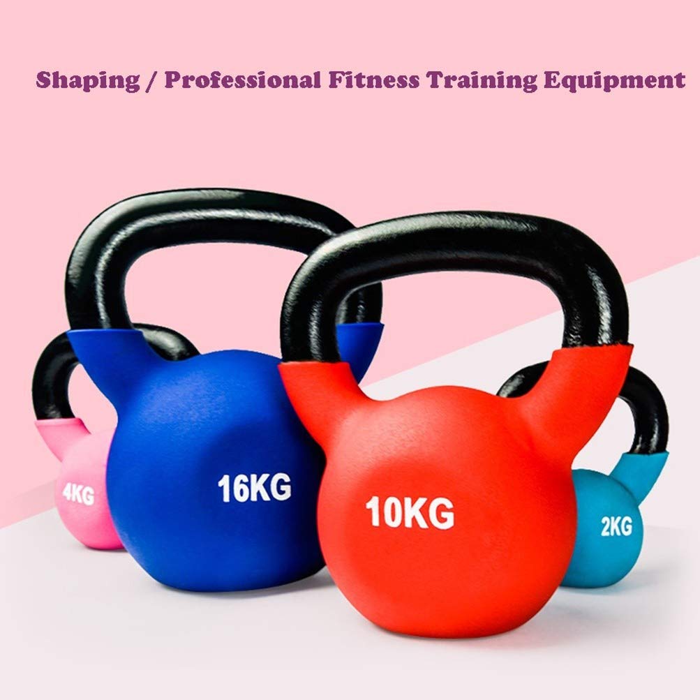 Kettlebell AGYH Ghisa Kettle Bell, Allenamento della Forza Muscolare Core Training Attrezzatura di Addestramento, 2kg / 4kg / 6 kg / 8 kg / 10kg / 12kg / 14kg / 16kg / 18kg / 20kg