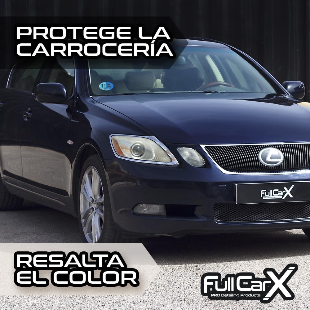AutoFullCar – Wax Technology 5L Cera Carnauba Líquida para Coche | Acabado Brillante Profesional, Coating Protector Duradero y Efecto Hidrofóbico que Repele Agua y Suciedad