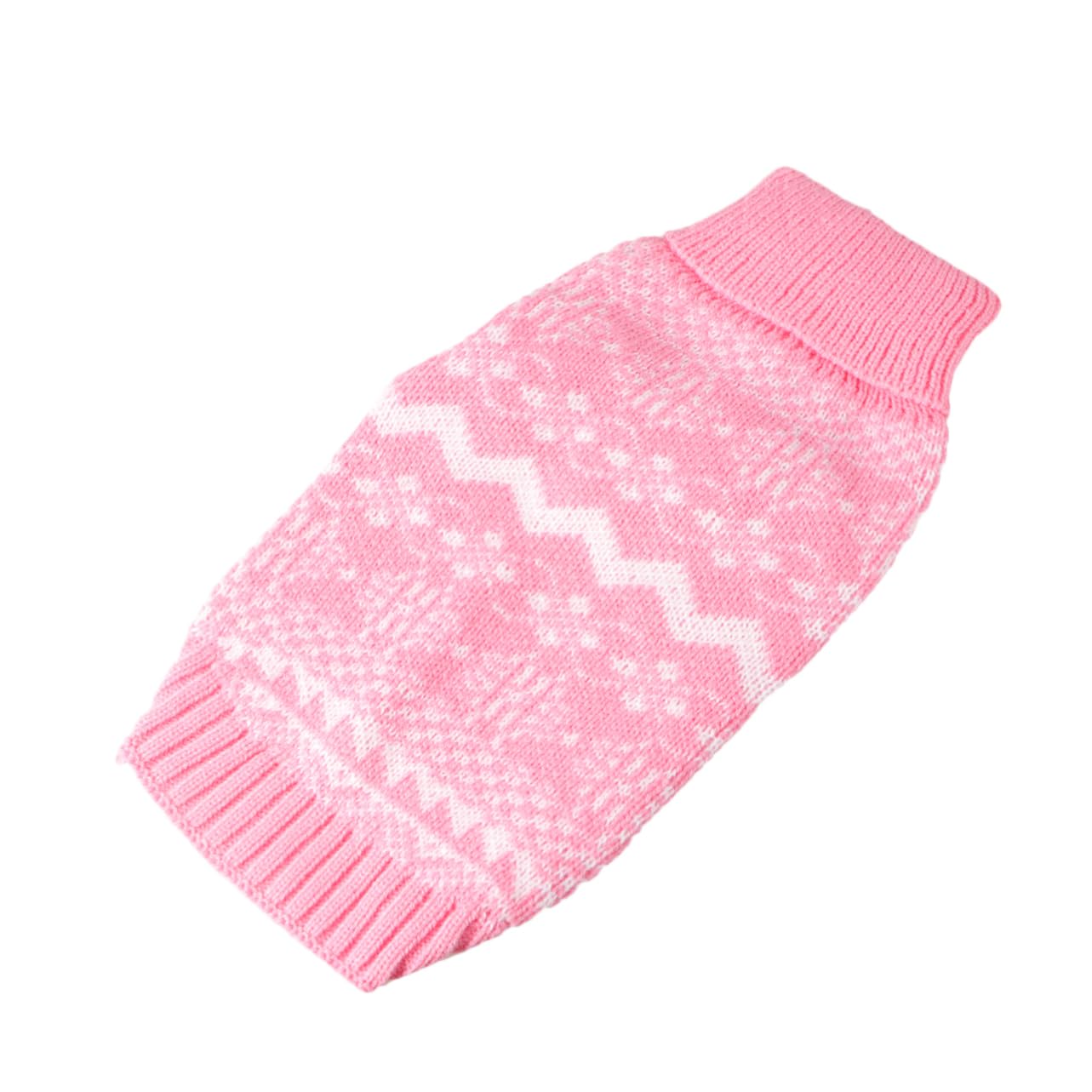 Kisangel 3stücke Winter Pullover Für Hunde Hochwertiger Gestrickter Weihnachts-Sweater Mit Hohem Kragen Für Feste Und Gemütliche Wintertage XXL