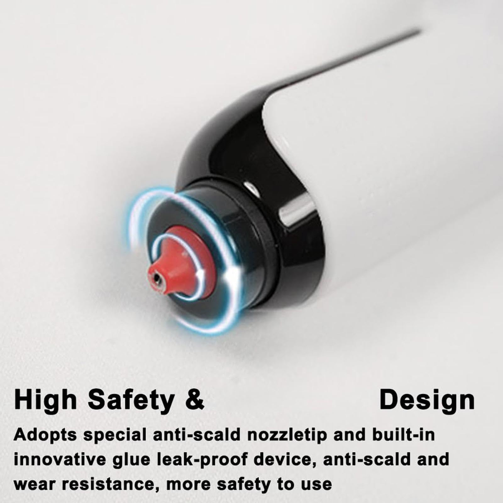 Colle électrique sans fil au lithium avec 10 pièces Gluestick 7 mm Outil d'artisanat portable Câble USB Type C Colle thermofusible
