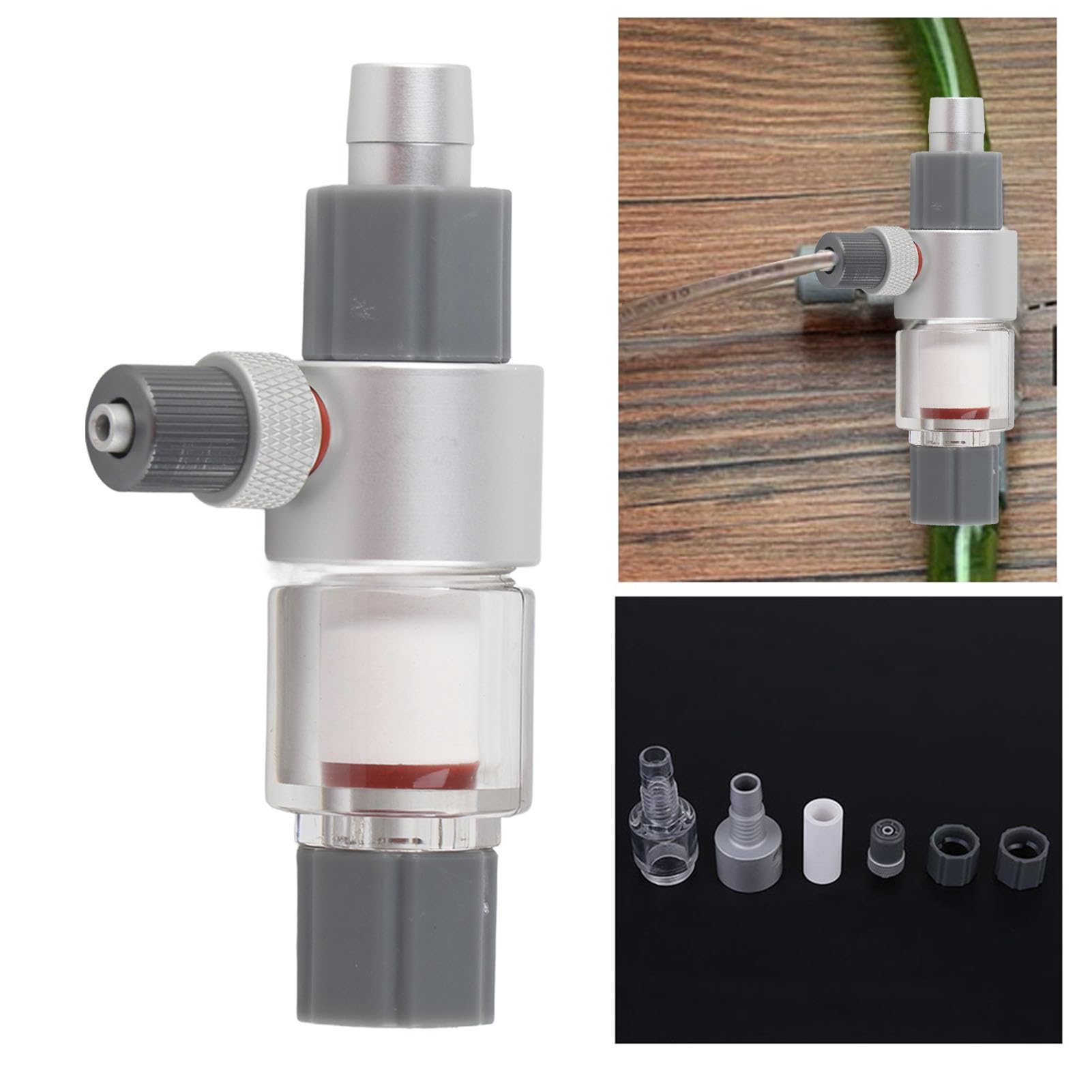 Diffuseur CO2 Aquarium Haofy R¡§|Acteur Atomiseur Plantes R¡§|Servoir 12/16MM Dissolution Optimale Syst¡§¡§me Verrouillage ¡§|crous Dissolution Rapide Non Toxique ¡§|conome ¡§|nergie