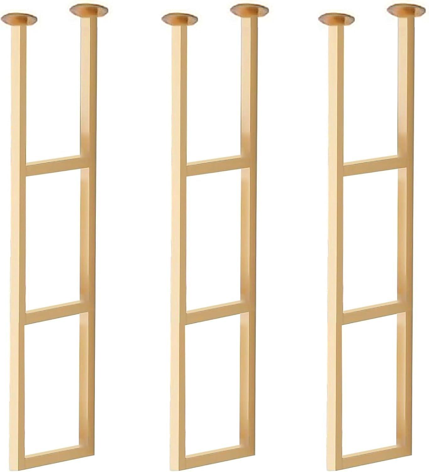 Support d'étagère suspendu en métal pour sauver l'espace de cuisine encombrée rangement plafond 3 couches