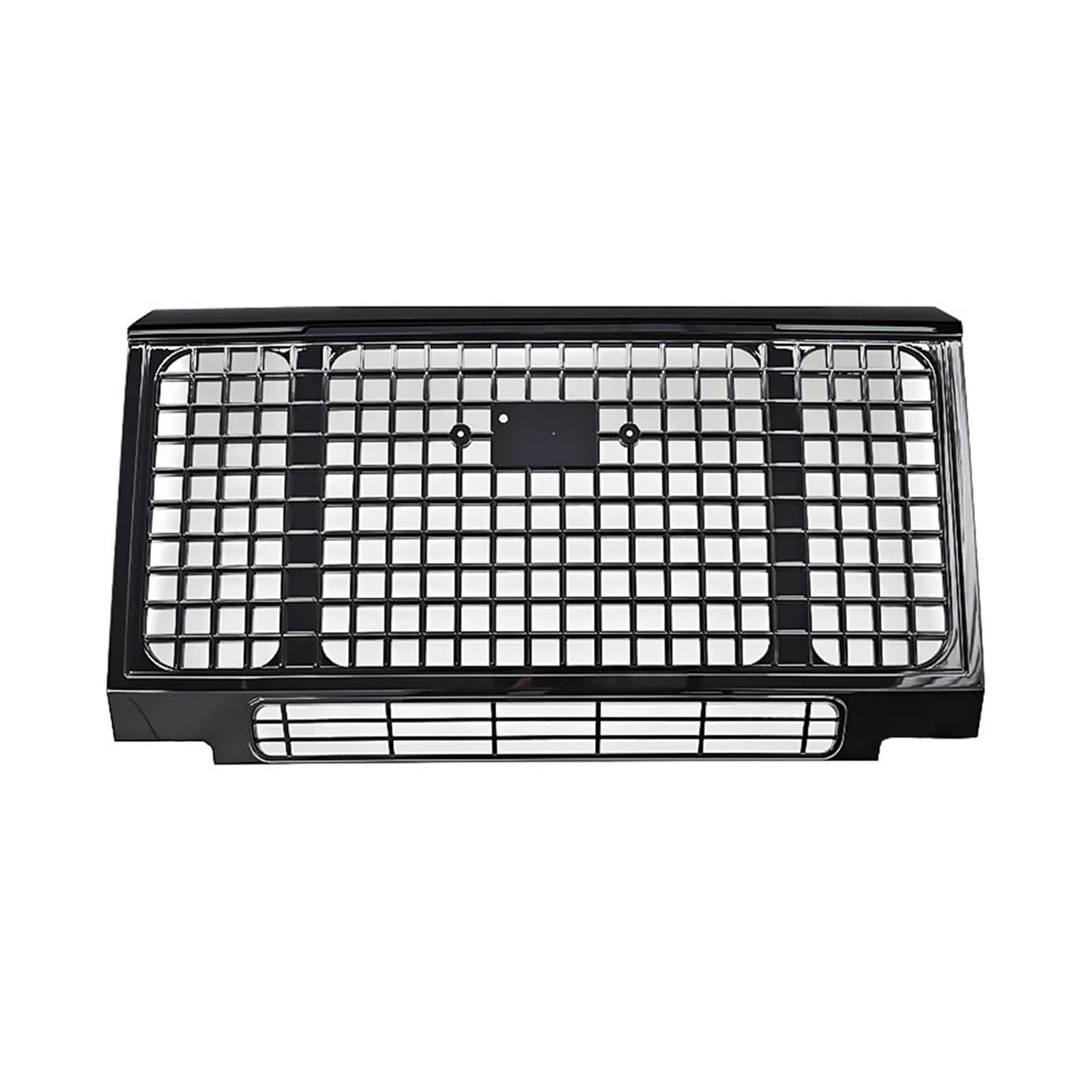 Griglia Anteriore Per Land Per Rover Per Defender 1998 1999 2000 2001 2002-2019 Paraurti Anteriore Griglia Gloss Nero Accessori Auto Griglie anteriori e per radiatori auto(A)