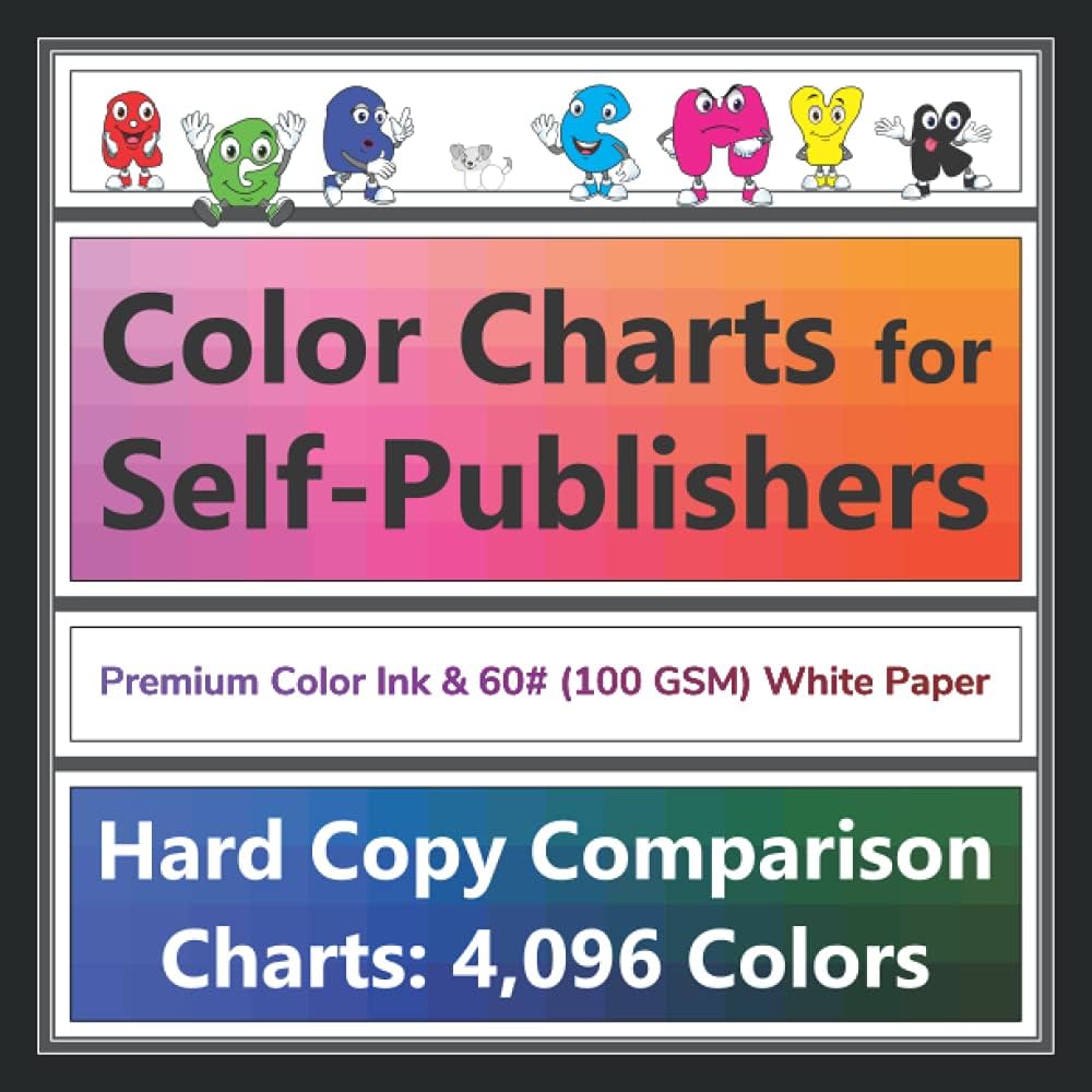 RGB to CMYK Color Charts for Self-Publishers: Hard Copy