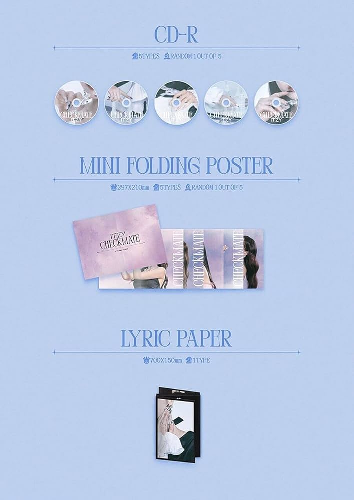 ITZY - ( Pre-Order ) ITZY CHECKMATE Mini Album ( Limited Edition ITZY - ( Pre-Order ) ITZY CHECKMATE Mini Album ( Limited Edition