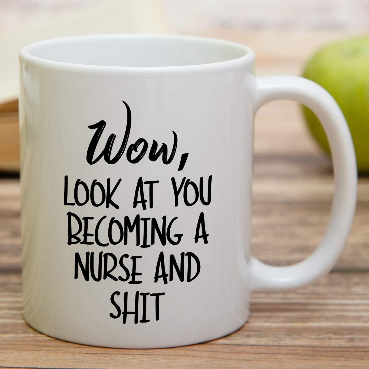 Gеt Dіѕсоunt оƒƒеr Retreez Funny Mug - Wow Look at You Becoming a Nurse Graduation 11 Oz Ceramic Coffee Mugs - Funny, Sarcasm, Inspirational, Motivational birthday gifts for friends, coworkers, siblings, sister, brother