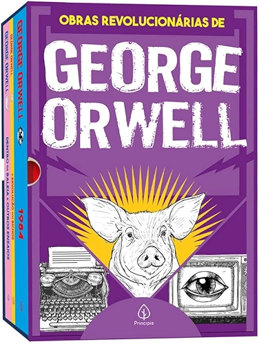 As obras revolucionárias de George Orwell - Box com 3 livros