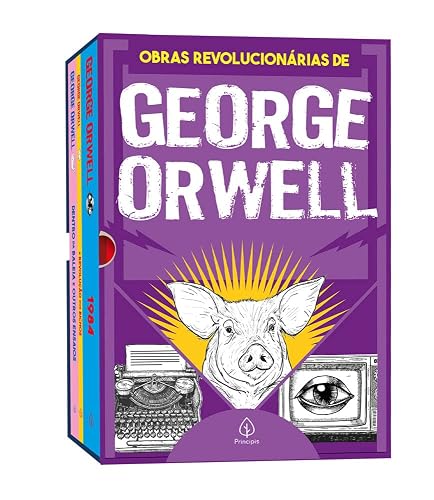 As Obras Revolucionárias De George Orwell - Box Com 3 Livros