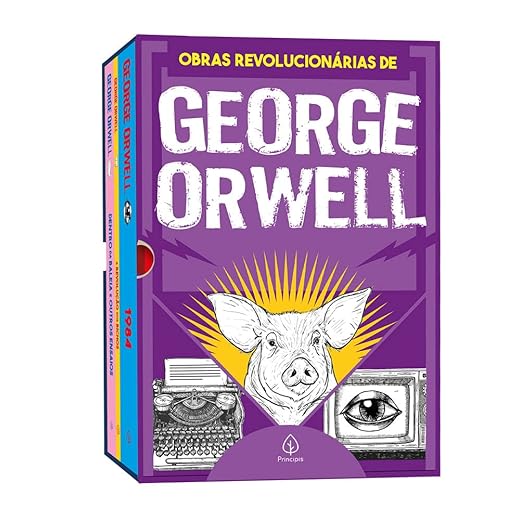 As obras revolucionárias de George Orwell - Box com 3 livros
