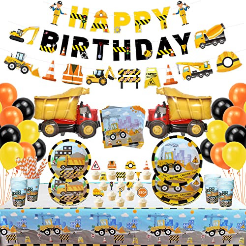 Ywediim Set di decorazioni per camion, set di tovaglie, piatti,...