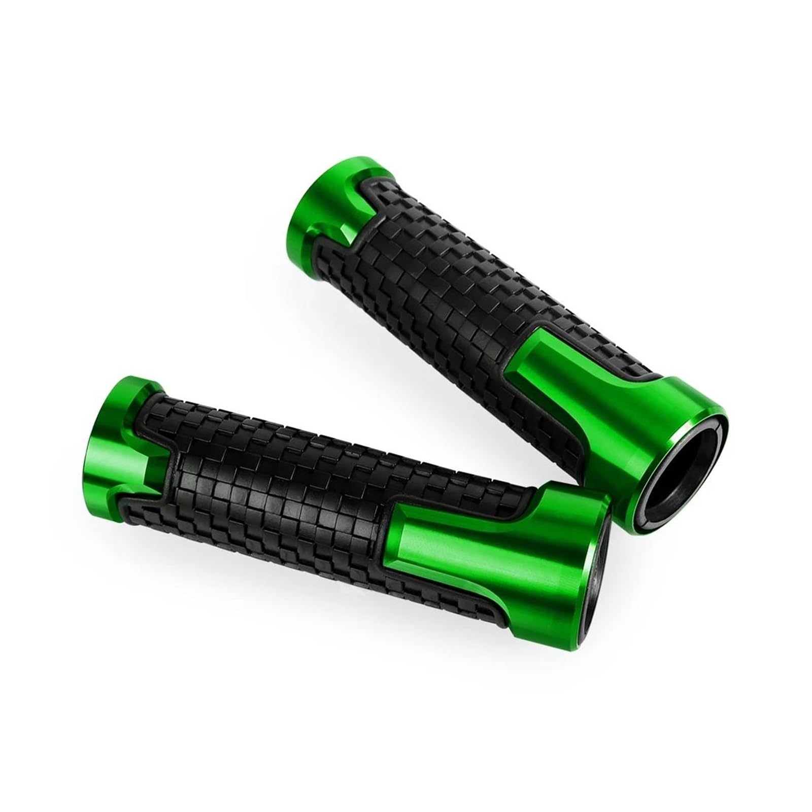 7/8'' 22mm Motorcycle Knobs Anti-Skid Scooter Handle Ends Grips Bar Hand Handlebar for KYMCO AK550 AK 550 ABS 2017 2018 2019(Verde)