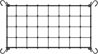VIVOSUN 2x4 ft Elastic Trellis Netting with 4 Rust-Proof Hooks - Strong Support for Tomatoes, Cucumbers, Climbing Vines & Garden Plants