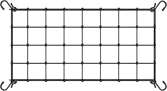 VIVOSUN Garden Netting 60 x 120 cm, Trellis Net with 4 Hooks Trellis Net for Climbing Plants Vegetables Fruits and Flowers