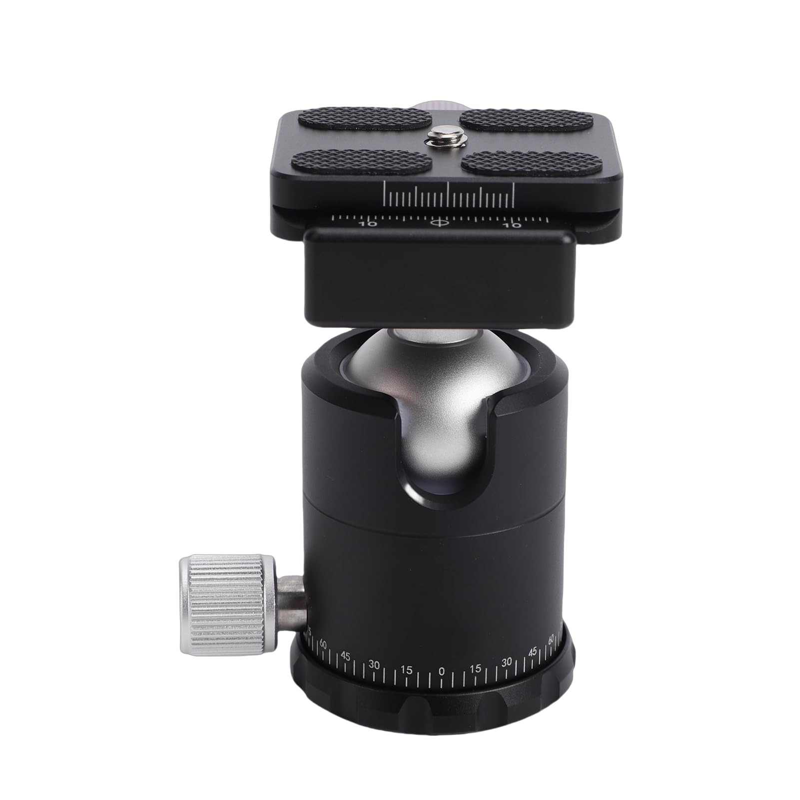 Generic Rótula de Bola de Trípode Panorámica de 30 Mm, Rótula de Metal Profesional, de Rotación de 360 ​​con Carga de 8 KG, Placa de Liberación Rápida Arca y Triple Bloqueo, Ideal para DSLR