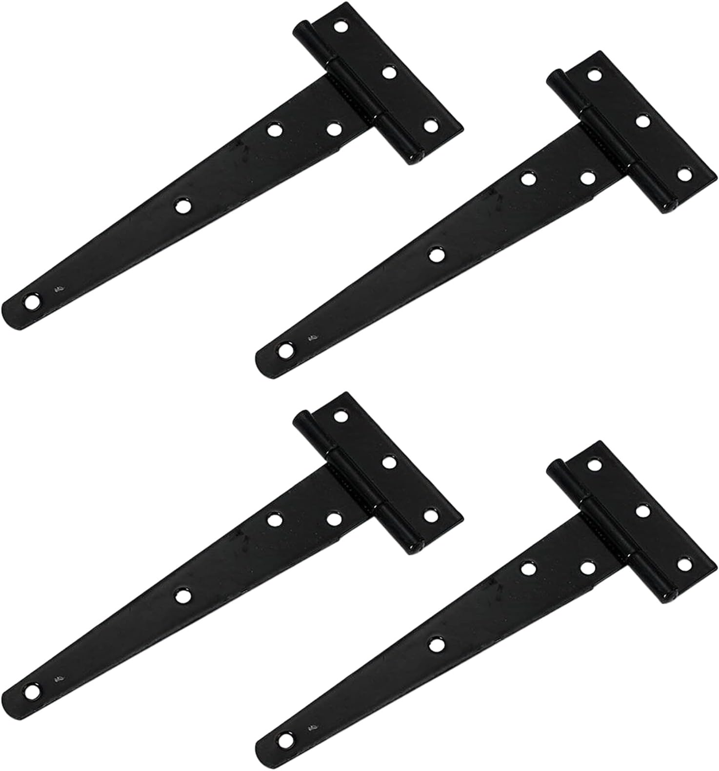 Amazon.co.jp: heizi ドアヒンジ 扉 蝶つがい ドア 蝶番 T字 4個セット スチール製 屋外可 DIY ゲート 金具 (4 ...