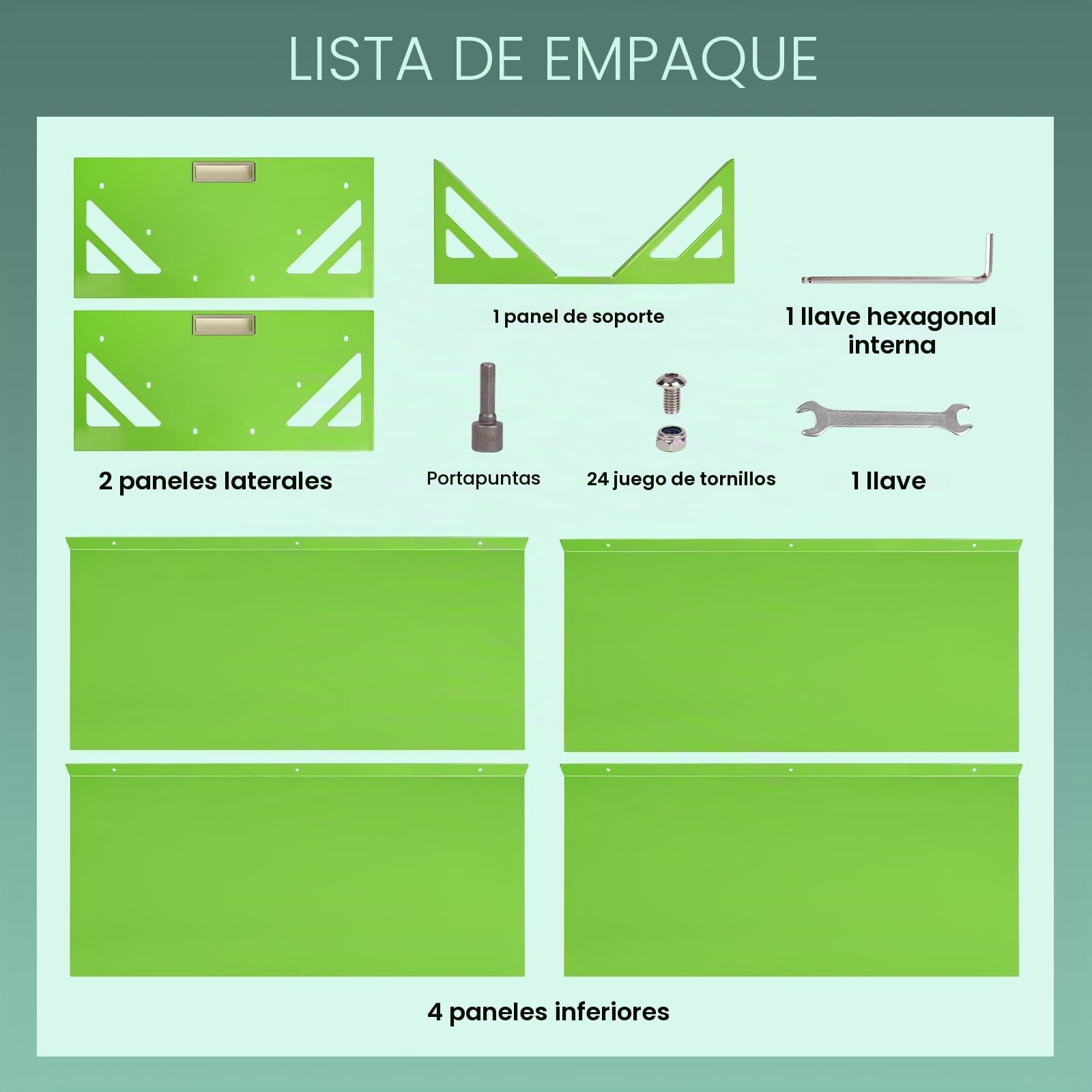 Comedero para Ovejas y Cabras 138*54*20cm Portátil Comedero de Heno para Ganado Gran Capacidad Metálico Alimentador de Heno Para Cabras Fácil de Limpiar (Verde)