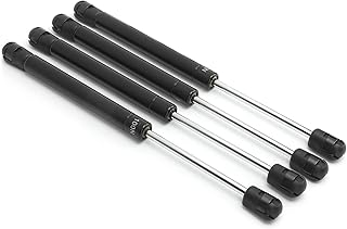 Wspornik sprężyny gazowej, praktyczny pręt amortyzatora gazowego do okna samochodu do skrzynek licznikowych do szafek komputerowych do skrzynek narzędziowych(czarny)