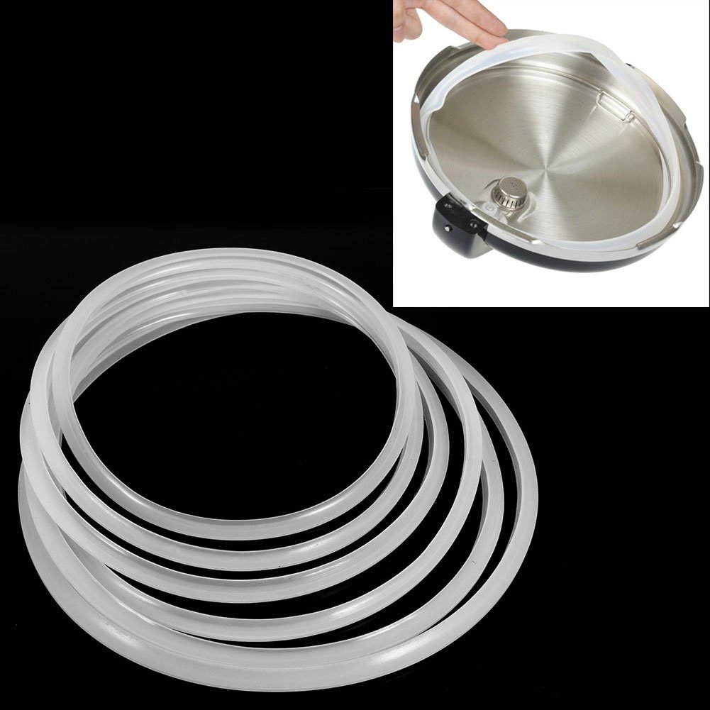 Joint D'Étanchéité Silicone Pour Autocuiseur 32 Cm | Anneau De Remplacement Alimentaire, Lavable Lave-Vaisselle