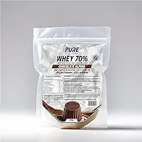 Whey Protein Concentrado 70% 450g Pure Athletic Sabor:Chocolate Alpino