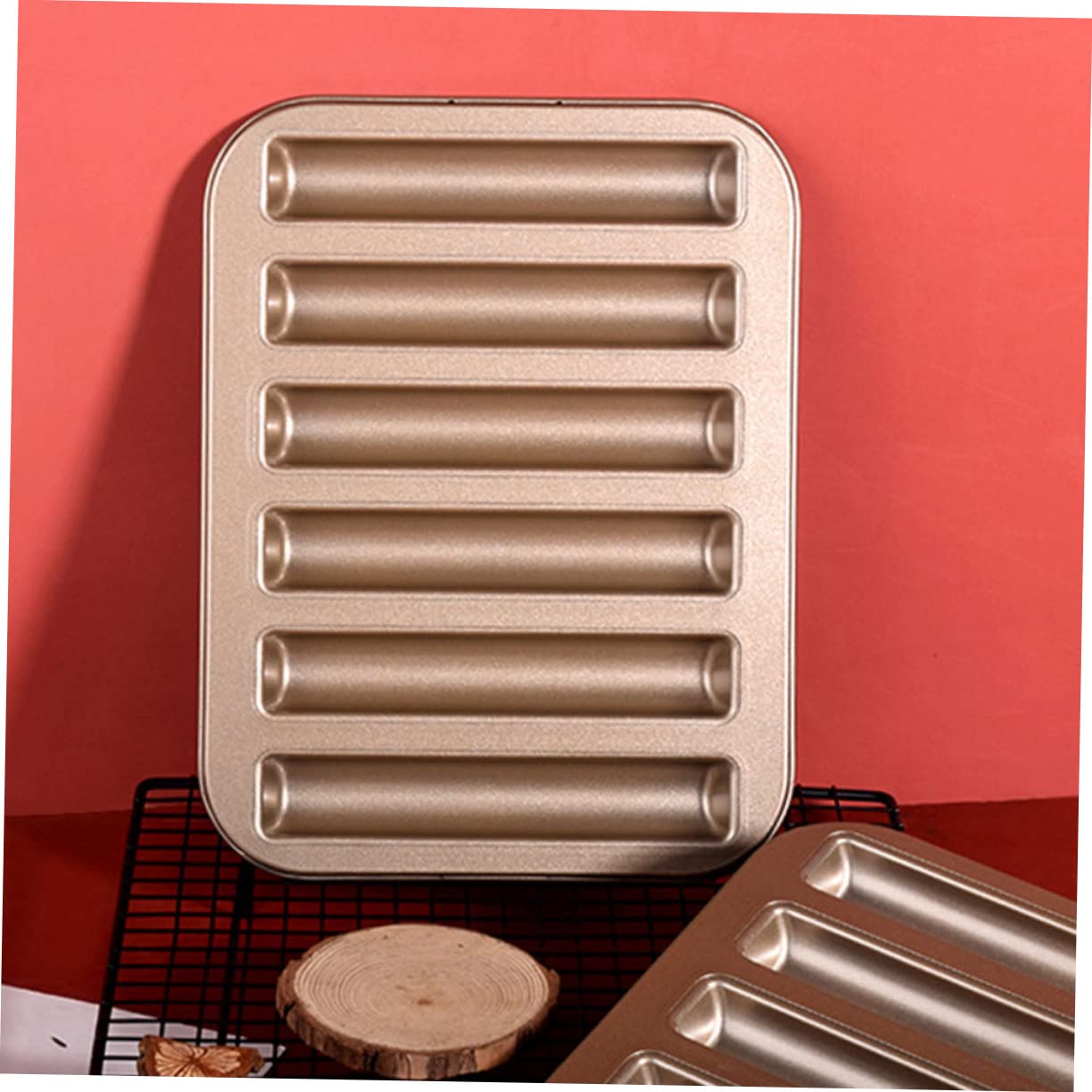 BRIGHTFUFU Cooking Bake Mold Cake Making Molds Metal Cake Mould Baking Non-stick Surface for Easy Handling