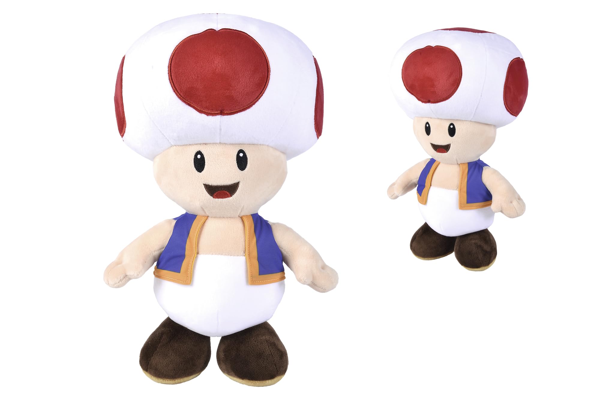 Simba Super Mario Toad Plüsch 40cm Jumbo Plüschfigur Nintendo