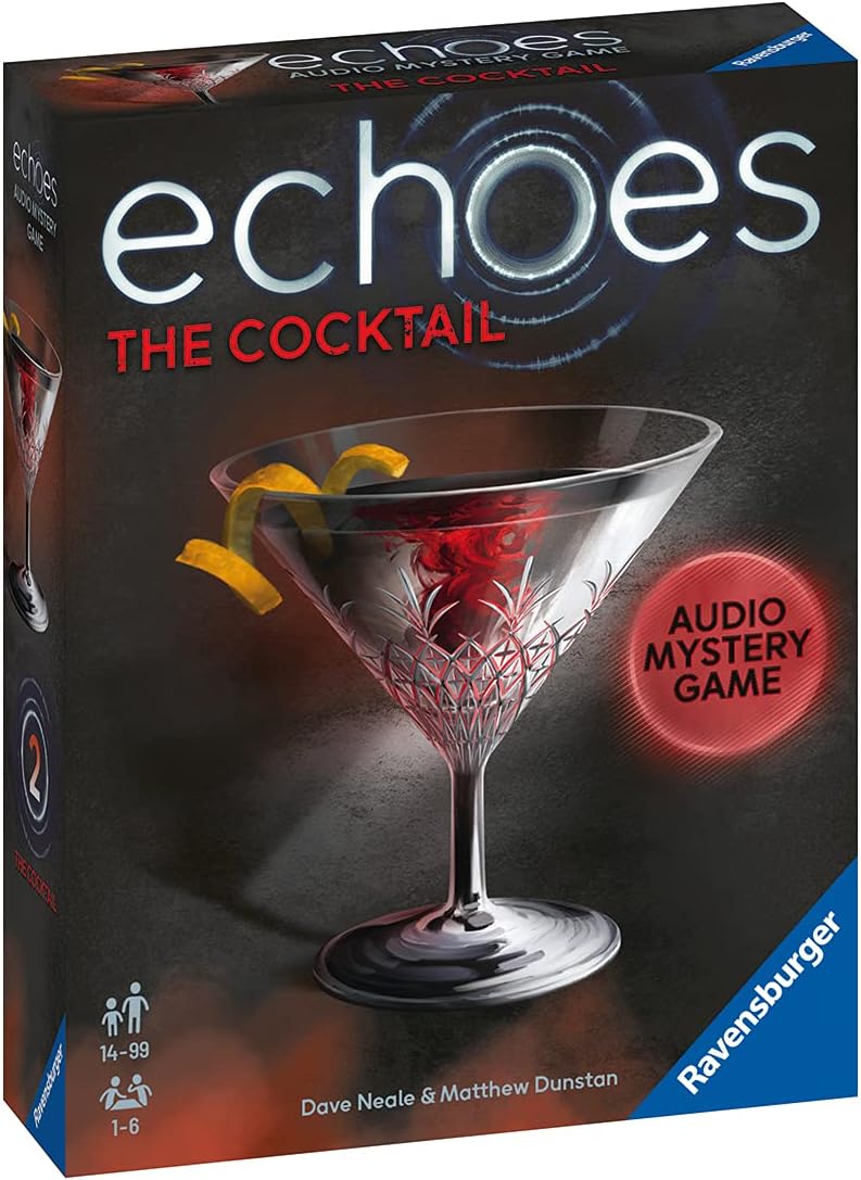 Ravensburger Echoes The Cocktail Audio Murder Mystery Party Game for Adults & Kids Age 14 Years Up - 1 to 6 Players - Image 3