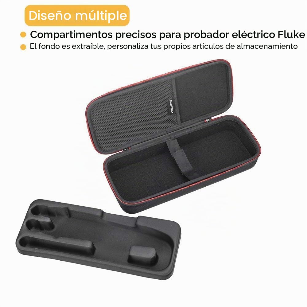 RLSOCO Funda para Fluke Comprobador eléctrico T6-600 T6-1000 / Fluke T5-1000 T5-600